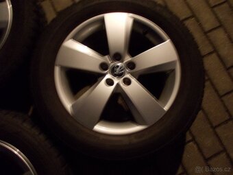 5x100 R16 ALU ŠKODA 6x16 ET35. 657601025J s PNEU - 3
