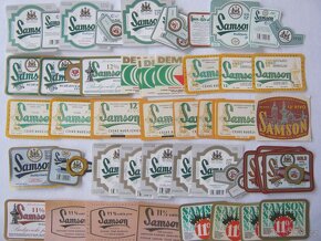 sbírka pivní etikety pivovar SAMSON Č. Budějovice 336ks - 3
