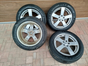 Kola Volvo 71/2Jx17H2,ET40,5x108+zimni pneu - 3