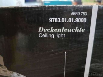 Stropní LED svítidlo Wofi ABRO 783, 26W 55cm nové - 3