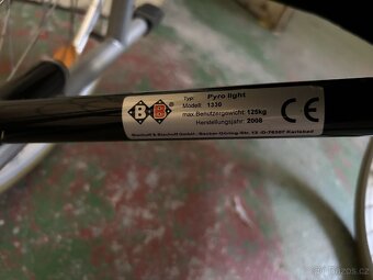 Použitý odlehčený mechanický vozík B+B Pyro Light 1330 - 3