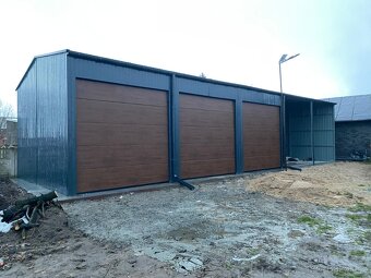 Plechová garáž 16,5x6m - 3