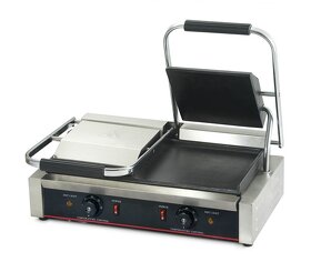 Prodám nový Panini kontaktní gril s vroubkovými plotnami. - 3