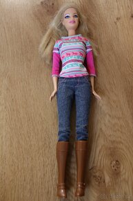 Panenka Barbie Mattel s koněm - 3