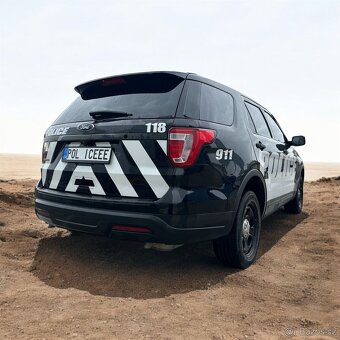 🚨 POLICAJNÝ ŠPECIÁL FORD EXPLORER INTERCEPTOR 2019 z USA - 3
