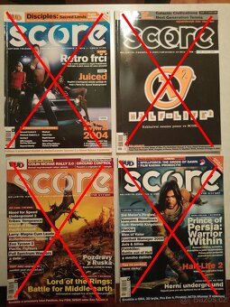 Časopisy SCORE č. 2 - 3