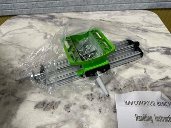 ⸻  Mini compound bench – křížový posuvný stůl (frézka / vrt - 3