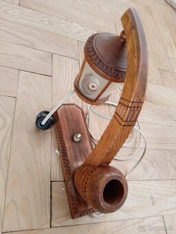 Retro lampička ve tvaru dýmky - 3