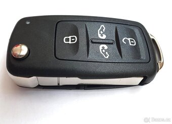 Klíč Vw Sharan Multivan Transporter 5 tlačítek. - 3