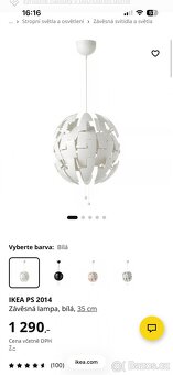 Ikea světlo - 3