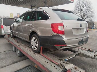 Škoda Superb 2 combi 1,8tsi motor ok na díly - 3