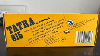 Krabička Tatra 815 Rallye Dakar KDN 1989 - 3