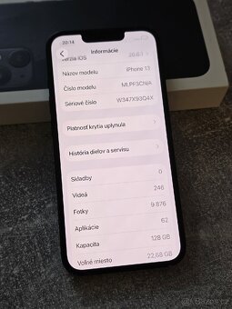 IPhone 13 128GB černý - 3