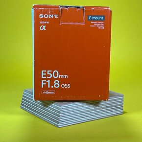 Sony E 50mm f/1.8 OSS černý | 3057715 - 3