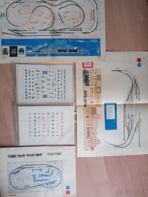 TT kolejiště, plány, retro, železnice, model TT - 3
