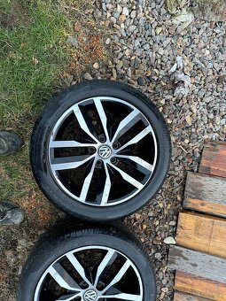 Litá kola Seat,Škoda,VW,225/45/R17 letní pneu Pireli - 3