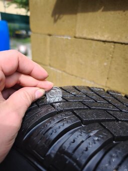 Kola Ronal R16 ,5x108 se zimními Pneu 215/55 - 3