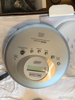 Walkman, reproduktory, CD player, - 3