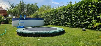 Trampolína do země 240cm - 3