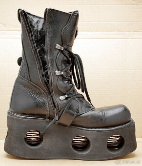Boty New Rock Metallic velikost 39 - 3