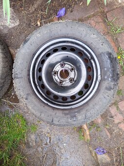 Pár kol 195/65 R15, ráfky 5x112 R15 ET47 - 3