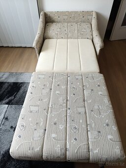 Rozkládací křeslo Mikulec 90x200 - 3