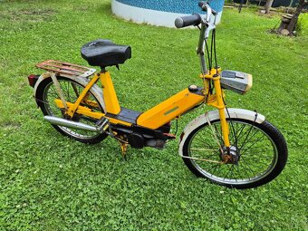 Babetta 228, první neodpružená BABETA, 19" kola, žlutá - 3