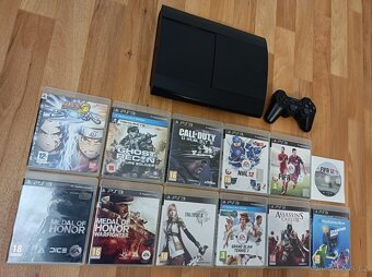 Ps3 Superslim + 12 her - Top stav - 3