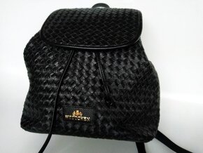 Nový značkový batoh Wittchen černá pravá kůže 92-4E-902-1 - 3