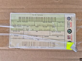 krytka spínačů rámečekautorádia 1Z0858069CC1AR - 3