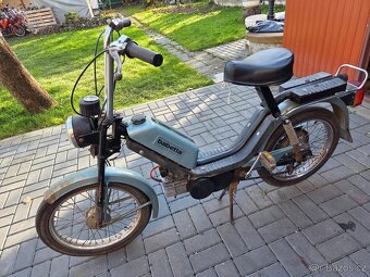 Babetta 210 s kartičkou, modrá původní, funkční 9. - 3