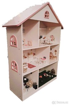 Mini domeček s nábytečkem- dekorace - 3