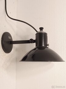 Industrial smaltované retro světlo - OK stav - 3