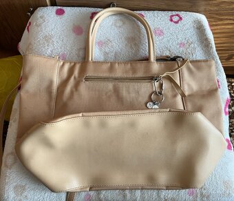 Kabelka béžová - 3