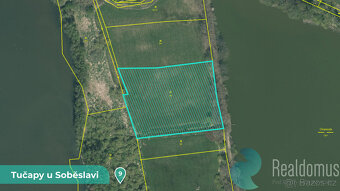 Zemědělská půda 11561 m² – Tučapy u Soběslavi, okres Tábor ( - 3