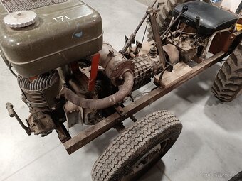 Traktor domácí výroby - 3