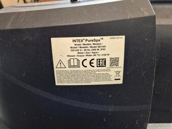 Technologická jednotka vířivky Intex model SB-H 20 - 3