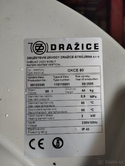 Bojler Dražice 80l - 3