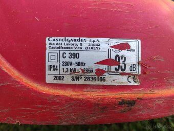 Elektrická sekačka Mountfield C390 - 230V - 1.3kW - 3