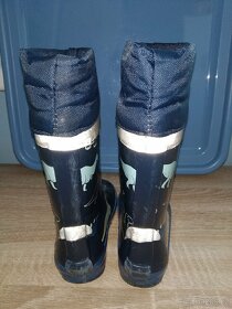 Zateplené holínky vel. 24/25 - 3