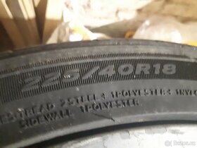 Sada letních 225/40/18 na alu diskach OZ, Vzorek 6 mm . - 3