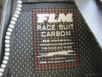 Moto kožená bunda FLM-POLO vel. L - 3