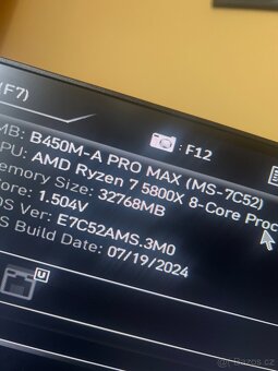 🖥️ MSI B450M-A PRO MAX II – mATX, AM4, DDR4 + WIN 11 Pro - 3
