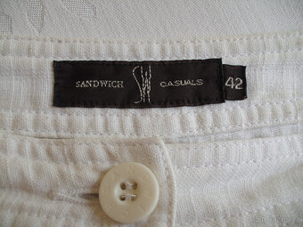 Dámské 3/4 kalhoty zn. Sandwich - vel. L - 3