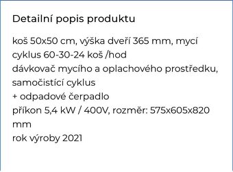 Myčka nádobí redfox - 3