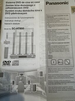 Domácí kino PANASONIC SC-HT850 - 3