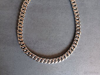 NOVÝ masivní pánský nerezový náhrdelník Kalen - š. 12 mm - 3