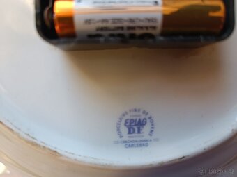 Cibulák talířové porcelánové hodiny - 3