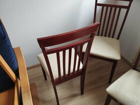 4ks čalouněné židle - 3