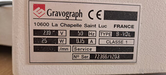 Gravírovací stroj Gravograph IS400 s rotačním adaptérem - 3